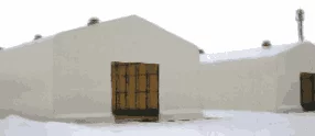 積雪テント倉庫