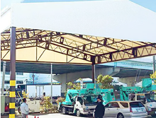 テント屋根・上屋テント