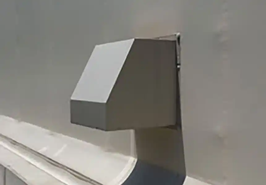 ガラリ用ウェザーカバー（防虫網付）